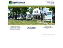 Tablet Screenshot of islandhardwarestore.com